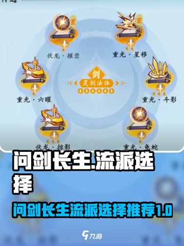 问剑长生选哪个流派介绍截图1