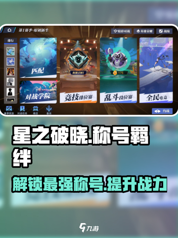 星之破晓🔥称号羁绊大揭秘，游戏党必看！截图1