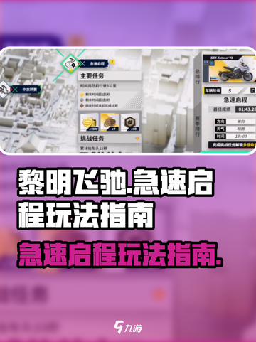 黎明飞驰急速启程怎么玩介绍截图1