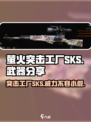 萤火突击工厂SKS🔥绝地求生必备武器分享🎉