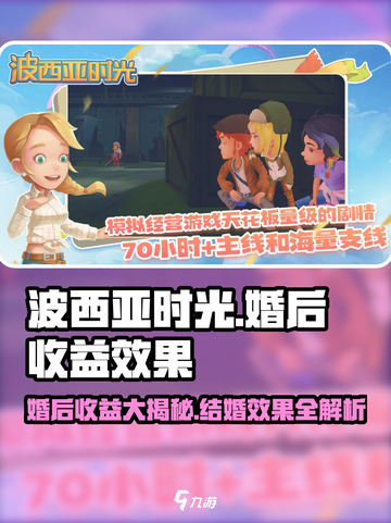 《波西亚时光》手游婚后收益大曝光！💍结婚效果全解锁截图1