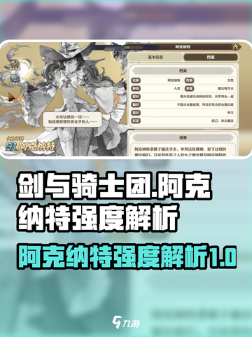 剑与骑士团阿克纳特强度如何介绍截图1