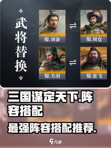 三国谋定天下🔥最强阵容搭配攻略来啦！截图1