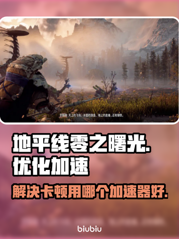 地平线零之曙光卡顿🔥加速器推荐🎉截图1