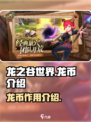 龙之谷世界龙币是什么介绍
