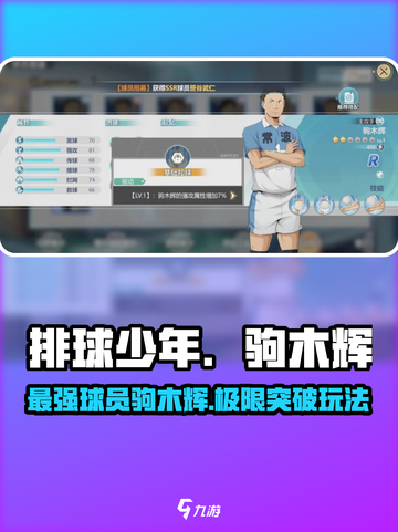 排球少年手游🔥驹木辉强度爆表玩法攻略来啦！截图1