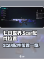 七日世界SCAR配件位置在哪介绍