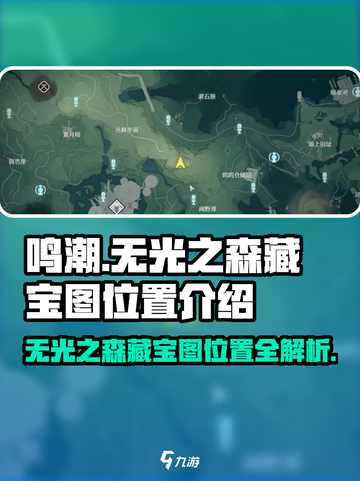 鸣潮🔥无光之森三大藏宝图位置大曝光！💎截图1