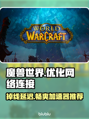 魔兽世界掉线延迟？用这个加速器立马满血复活🔥🎮截图1