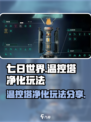 七日世界温控塔净化怎么玩介绍