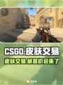 CS:GO玩家必看！🔥顶级皮肤交易平台大揭秘💎