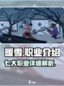 暖雪一共几个职业介绍