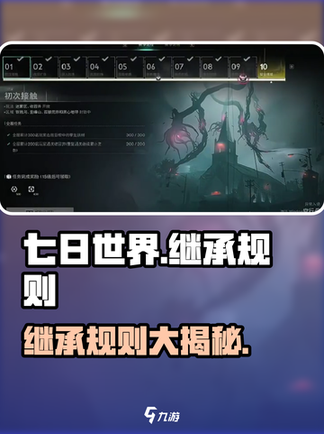 七日世界🔥继承规则大曝光！游戏爱好者必看💡截图1
