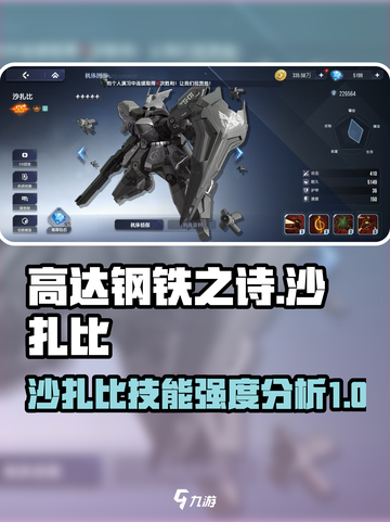 高达钢铁之诗沙扎比怎么样介绍截图1