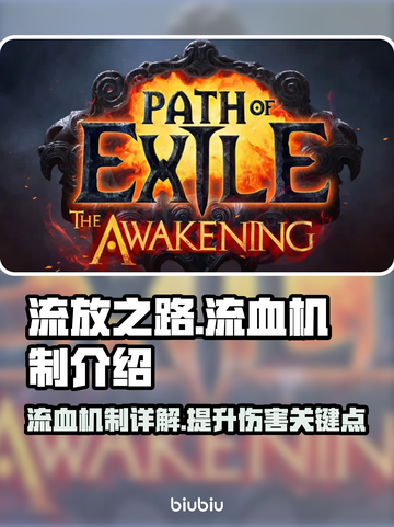 流放之路💥流血机制超详细解析🔥截图1