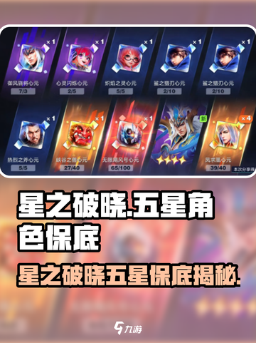 《星之破晓》五星角色保底机制大揭秘💥截图1