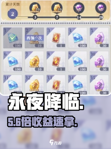 永夜降临复苏月卡💥必买神卡！截图1