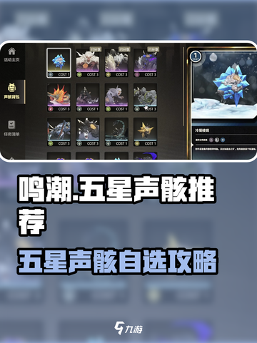 🎮鸣潮五星声骸自选推荐！选对不踩雷💥截图1