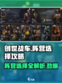 创世战车📖阵营选择全攻略！新手必看💥