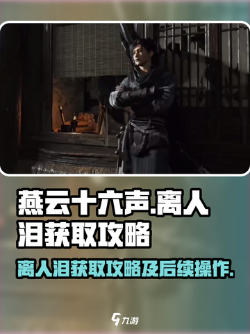 燕云十六声离人泪打过后要做什么介绍截图1