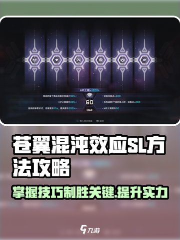 苍翼混沌效应sl方法介绍截图1