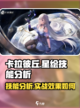 卡拉彼丘星绘技能分析介绍