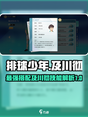 排球少年手游🔥及川彻最强搭配与技能特性大揭秘！截图1