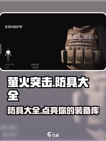 萤火突击防具全攻略🔥游戏党必看！截图1