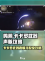 💥卡卡罗武器声骸搭配攻略！🎮