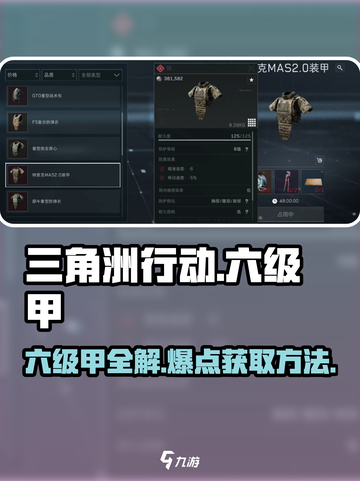 三角洲行动六级甲怎么样介绍截图1