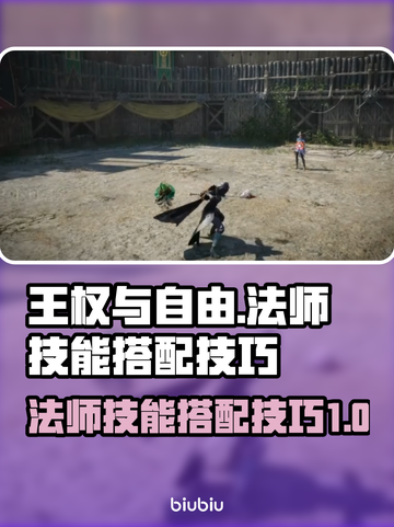 王权与自由🔥法师技能搭配技巧大揭秘！截图1