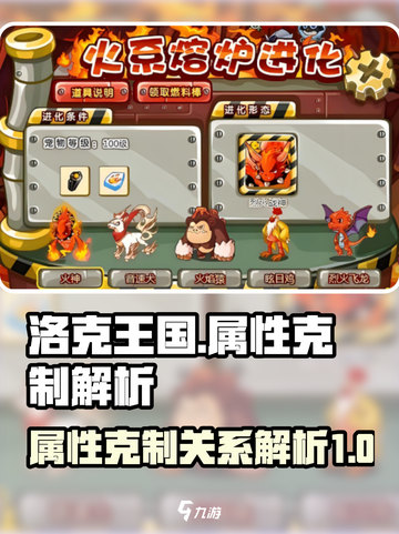 洛克王国手游属性克制表大全介绍截图1