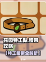 🎮花园特工队腰带神操作！属性全开技巧大揭秘💥