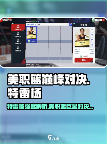 美职篮巅峰对决特雷杨球员分析介绍截图1