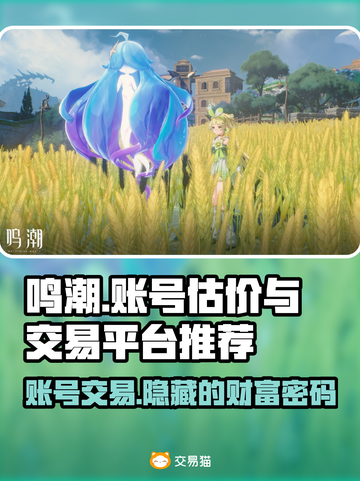 鸣潮号估价秘籍📌，账号交易平台大曝光🔥截图1