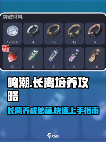 鸣潮🔥长离培养攻略，快速养成秘籍在这里！截图1