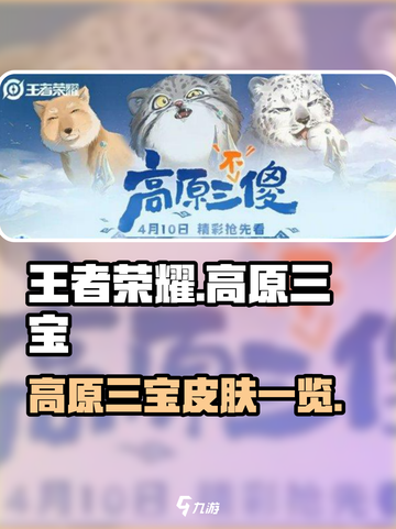 王者荣耀高原三宝皮肤介绍介绍截图1