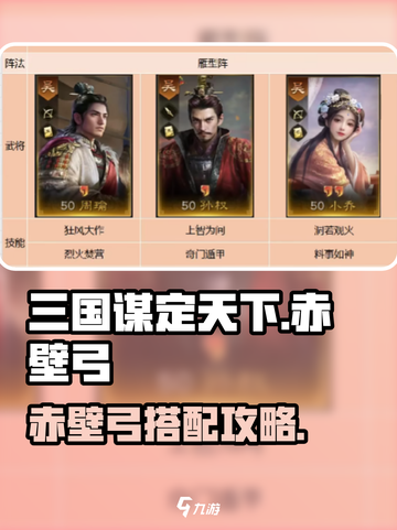 三国谋定天下🔥赤壁弓搭配攻略💡截图1