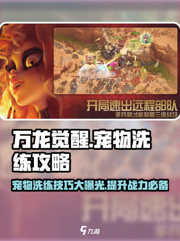 万龙觉醒🔥宠物洗练秘籍，快速提升战力！截图1
