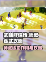 武林群侠传师叔练武功有什么用介绍