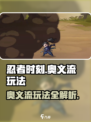 忍者时刻🔥奥义流玩法大全，轻松上分不求人！
