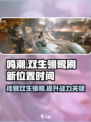 鸣潮🔥双生翎鹭打法及刷新时间💡