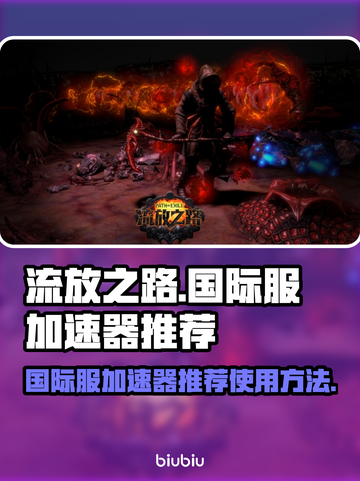 流放之路国际服🔥必备加速器推荐！🚀截图1