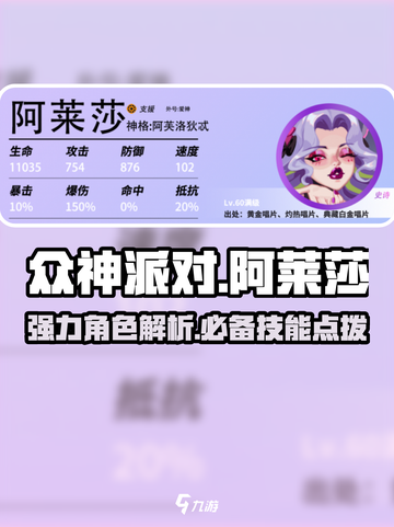 众神派对🔥阿莱莎超强攻略⚡游戏必备截图1
