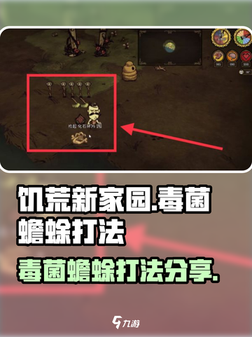 饥荒新家园🔥毒菌蟾蜍打法分享💡截图1