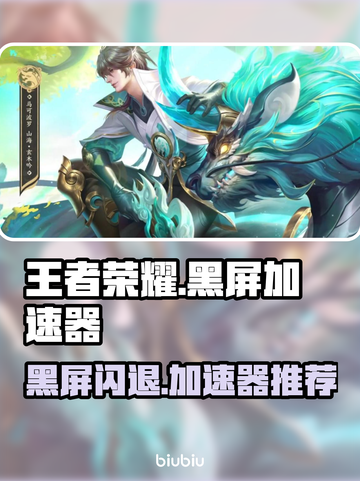 🎮王者黑屏闪退？加速器推荐救你命！截图1