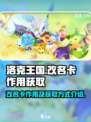 洛克王国手游改名卡有什么用介绍