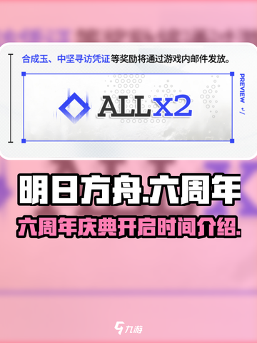 明日方舟六周年什么时候开启介绍截图1