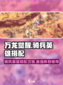 万龙觉醒🔥最强骑兵英雄搭配攻略来啦！