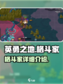 英勇之地🔥格斗家超强详细介绍来啦！💥